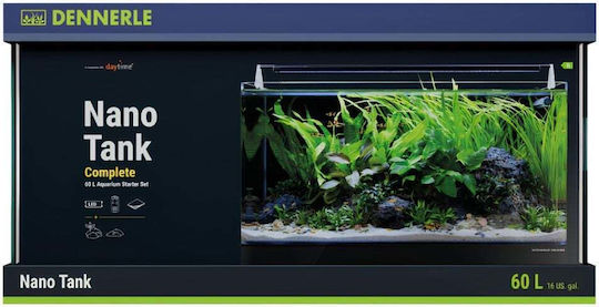 Dennerle Nano Scaperstank Complete Ενυδρείο Ψαριών Χωρητικότητας 60lt με Φωτισμό, Φίλτρο 60x35x30εκ.