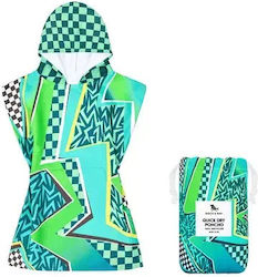 Dock & Bay Παιδικό Πόντσο Quickdry Παραλία & Κολυμβητήριο Tide Skater Microfiber Μικροϊνες 3-5ετων