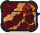 Sonique Marble Series Silicone Case In Red Colo...