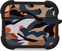 Sonique Camouflage Army Series Θήκη Σιλικόνης σε Πορτοκαλί χρώμα για Apple AirPods Pro 3