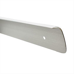 Bankausführung für Aluminiumbank Nickel Matt 30x640mm