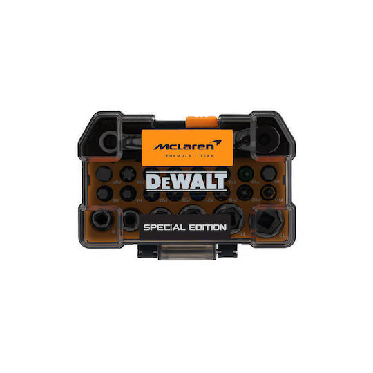 DEWALT Σετ 24 Μύτες Κατσαβιδιού Σταυρός / Αστέρι / Torx