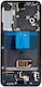 Samsung S901b Galaxy S22 Lcd Дисплей + Тъч Модул + Преден Капак Фантом Черен Service Pack