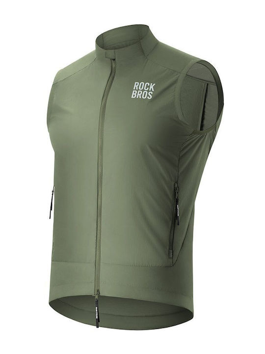 Rockbros Rockbros Herren Arbeitsweste Grün Rockbros Rockbros Herren Arbeitsweste Grün