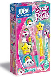 Clementoni Construction & Building Toys Create Your Pens Studio Fantasy for Children Aged 6+ Clementoni Construction & Building Toys Create Your Pens Studio Fantasy for Children Aged 6+