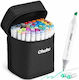 Ohuhu Oahu Fine & Chisel 60 Alcohol Drawing Mar...