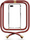 Mobile Phone Case Transparent Brown Cord iPhone SE 2020
