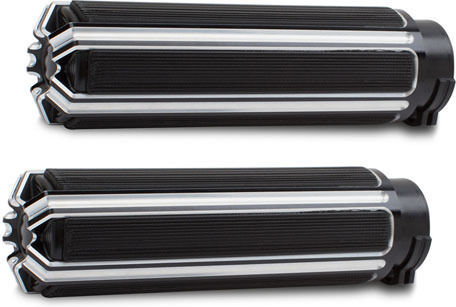 Arlen Ness Motorcycle Grips 10-gauge Indian '15 '23 Scouts '14 '17 Chief Chieftain Springfield Black Comfort Grips