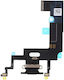 Charging Port Flex Iphone Xr Black Oem