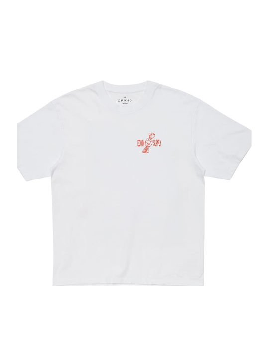 Edwin Tokyo Tricou Alb
