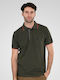 Polo Short Sleeve Blouse Khaki