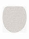 Kleine Wolke Fabric White Toilet Seat