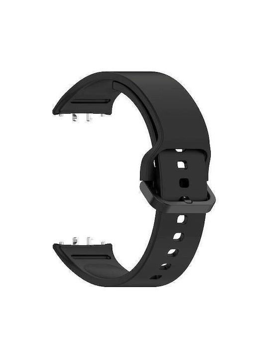 Strap Suitable Silicone Watch Strap Samsung Galaxy Fit 3 Black