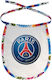 Koupakoupa Paris Saint-germain F.c Waterproof Baby Bib Made of 100% Cotton with Lace Band Colored