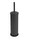 MRShome Metallic Bathroom Toilet Brush Gray