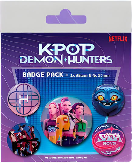 Pyramid International Комплект Значки Kpop Demon Hunters 5 Бр