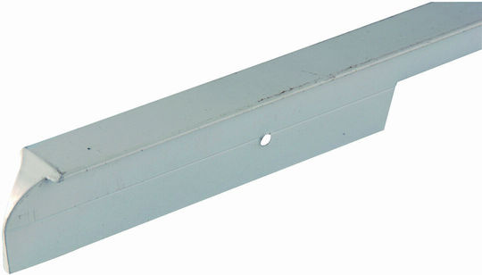 Verbindungsschlüssel für Küchenarbeitsplatte aus Aluminium Weiß 64x3 cm