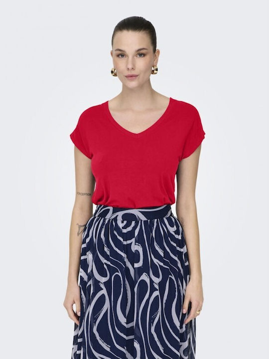 Only RILLA Bluse Barbados Cherry Only RILLA Bluse Barbados Cherry