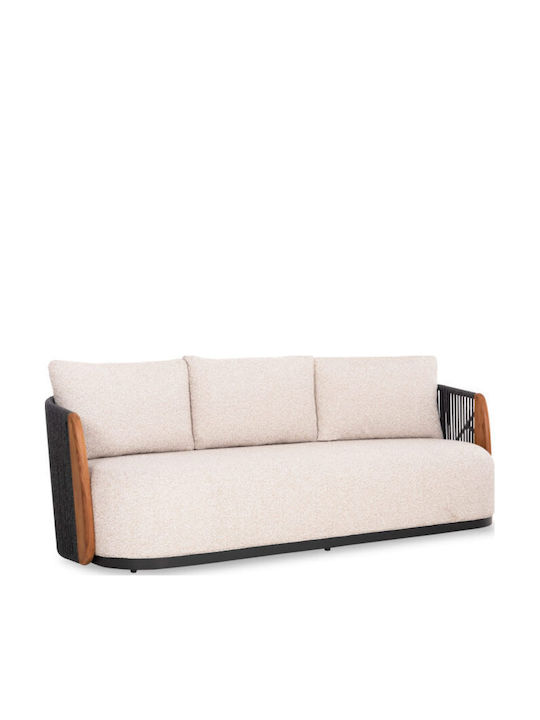 Augustus Three-Seater Outdoor Sofa 223x85x83cm
