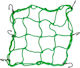 Motorcycle Scooter Fuel Tank Bag 6 Hooks Elastic Strap Expandable Mesh Bag Green