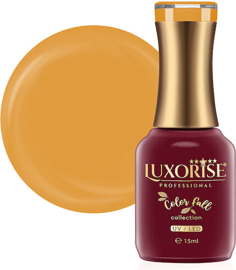 Semi-permanent Nail Polish Fall Collection Burnt Orange Luxorise 15ml