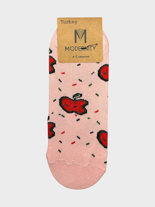 Modernity Women's Socks with Pink Patterns