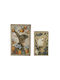 Artekko Book Multicolored Decorative Books Mdf Storage Space 17.8x7.6x26.7 Cm 12.7x5.1x21.6 Cm 2 Pieces