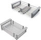 Evo Line Gray Kitchen Sink Colander