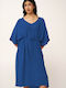 Vamp Damenbademode Kleid Farbe Blau Quartz