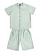 Kids Clothing Set with Shorts Summer 2 Pieces Green