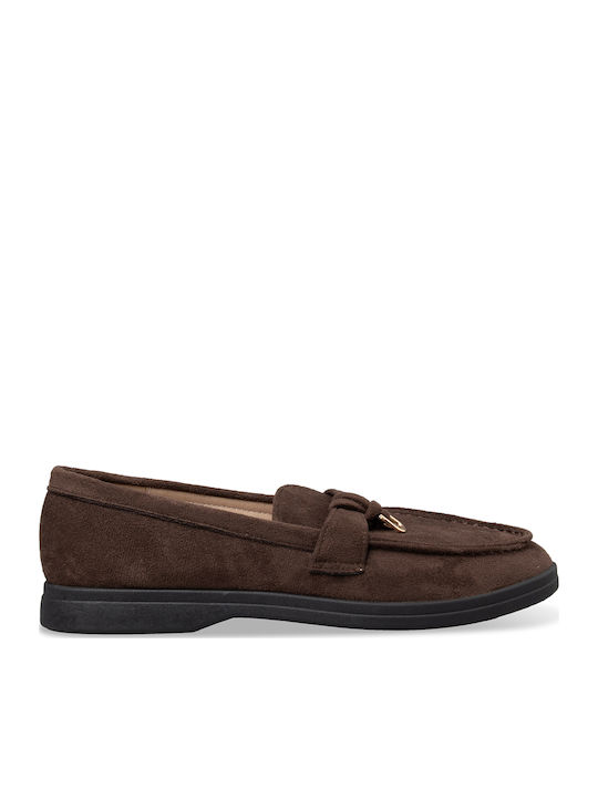 Women's Loafers in Brown Colour