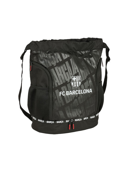 F.C. Barcelona Schultertasche Für Fitnessstudio Schwarze