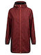 Women's Jacket for Winter Burgundy