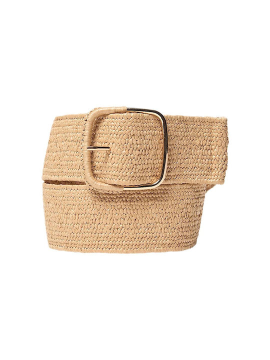 Soya Concept Elastic Women's Belt Beige