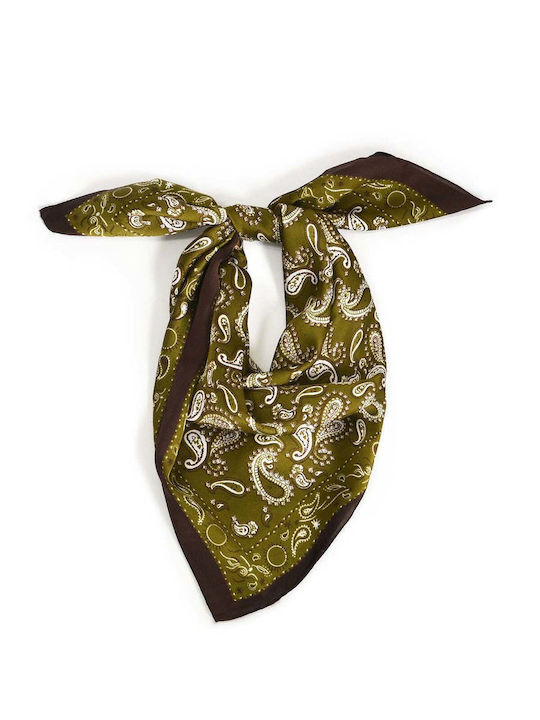 Mat Fashion Fular Verde Pentru Femei