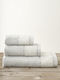 Kocoon Set Of 3 Bath Towels Leasly Leasly Gray Weight 420gsm