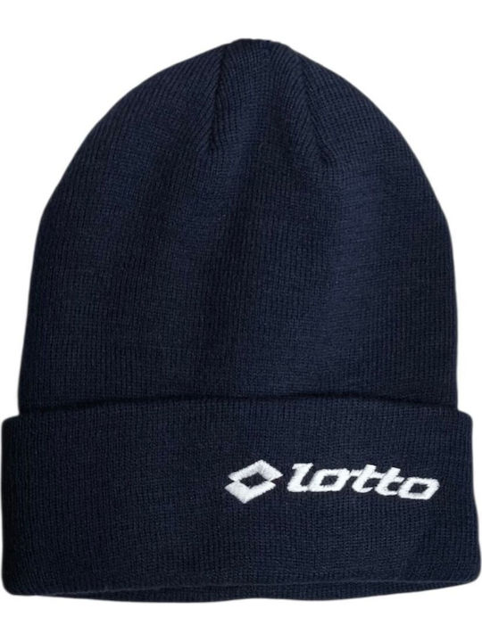 Beanie Unisex Knitted Skoufos in Navy Blue Colour