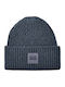 Chunky Rib Beanie Women's Beanie with Rib Knitting in Navy Blue Colour