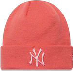New Era Beanie Women's Knitted Beanie in Pink C...