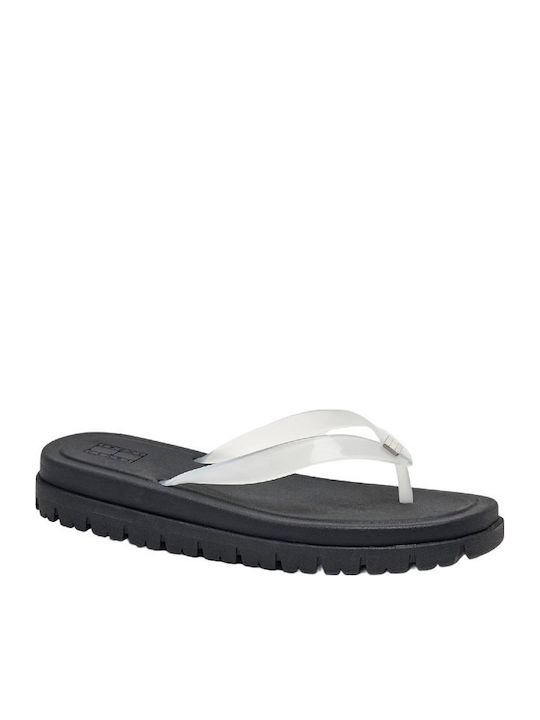 Flip Flops in White Colour