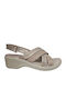 Women's Flat Sandals Beige SD78043-Beige