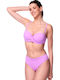 Bikinihosen Slip mit Schnürung Flieder