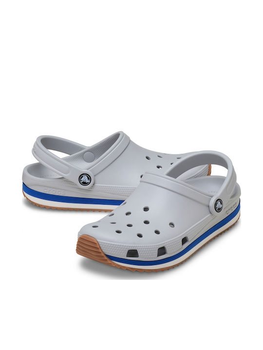 Crocs Classic Ανδρικά Σαμπό Γκρι