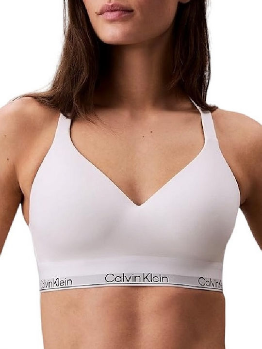 Calvin Klein Bralette Γυναικείο Μπουστάκι White