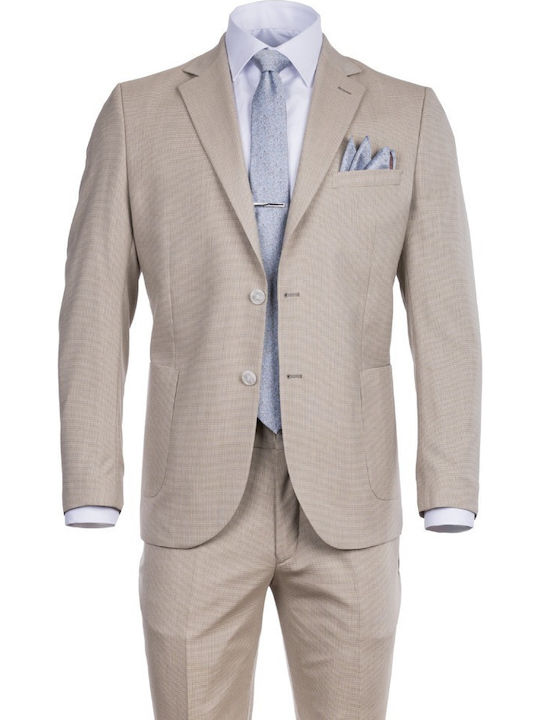 Massimo Dutti Men's Suit Beige