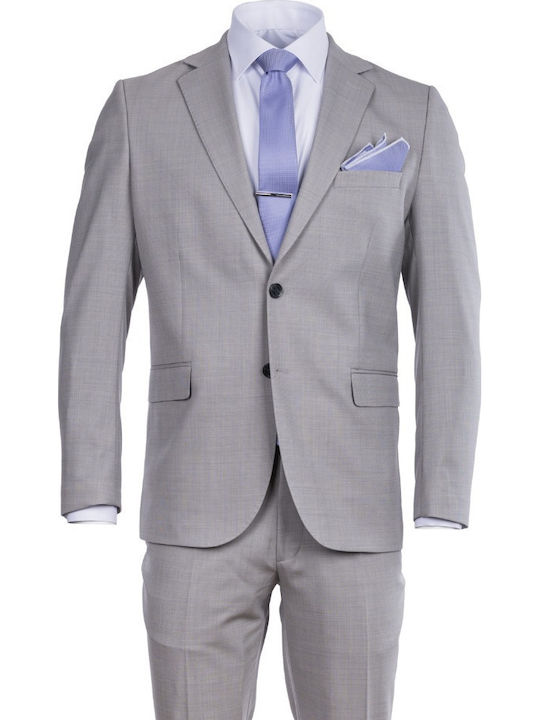 Massimo Dutti Summer Men's Suit Gray