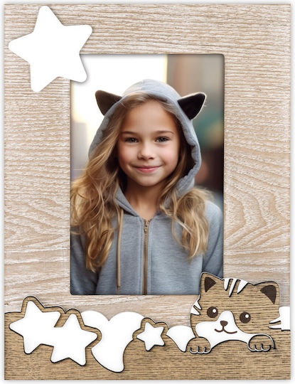 ZEP Kids Wooden White Photo Frame