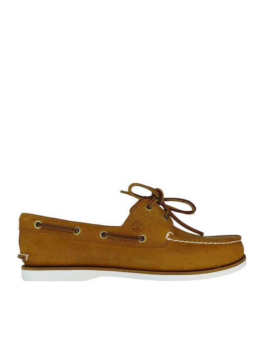 Timberland Men's Boat Shoes in Brown Colour