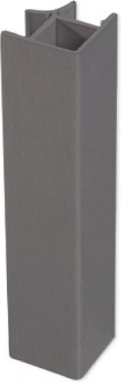 Γωνία Αλουμινίου Σύνδεσης Μπάζας Emuca 8015623 15cm