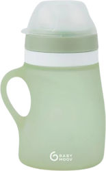 Babymoov Biberoane Bebeluși Plastic Cu Tetina Din Silicon Pentru 6+ Luni 150ml